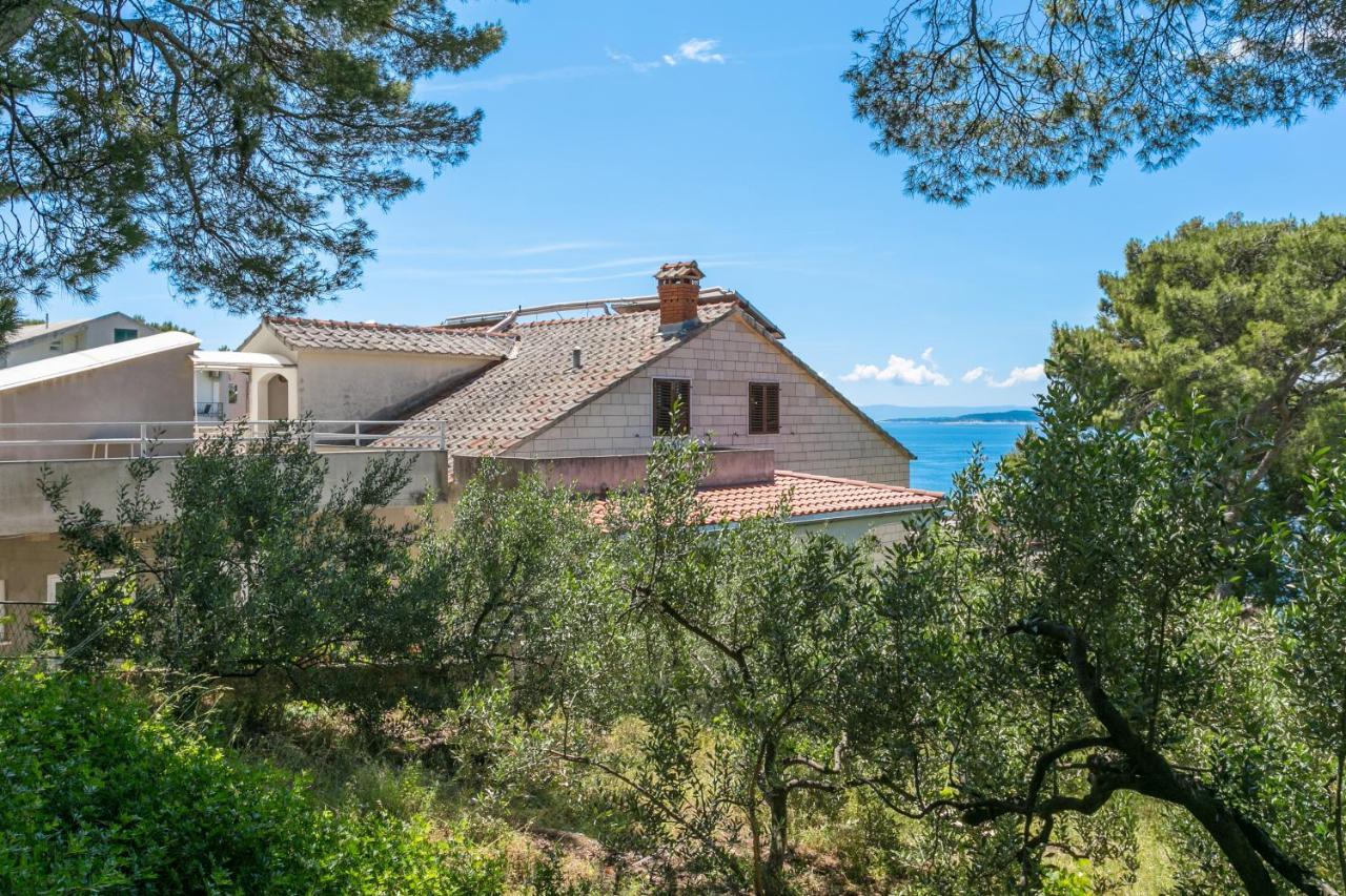 Apartments By The Sea Brela, Makarska - 18356 エクステリア 写真
